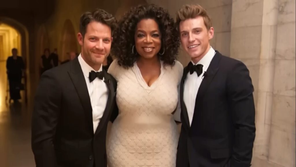 Nate and Jeremiah Wedding Oprah Picture