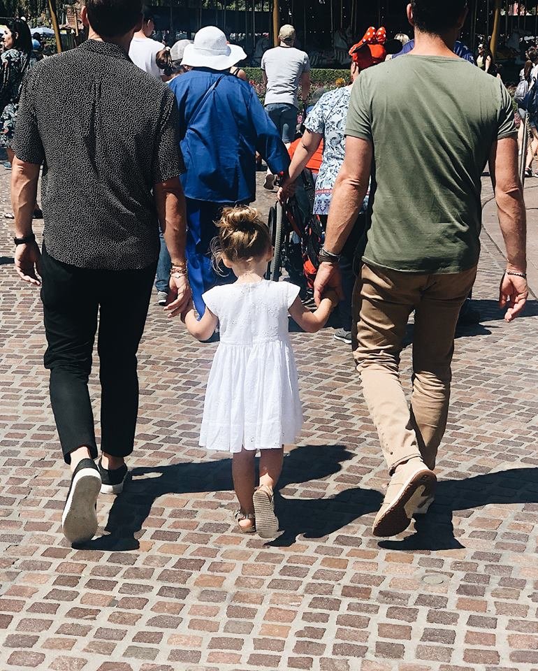 Nate Berkus Instagram at Disneyland