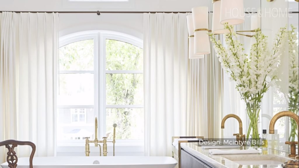 arched window treatments