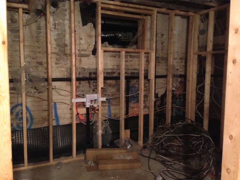 Laundry Room Remodel basement